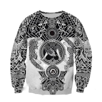 Sudadera 3D Viking Odín Streetwear Hipster Unisex - Image 10