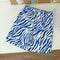 Zebra pattern Azul