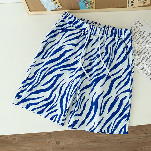 Pantalones Cortos Estilo Coreano Sueltos Talla Grande para Hombre - Image 2