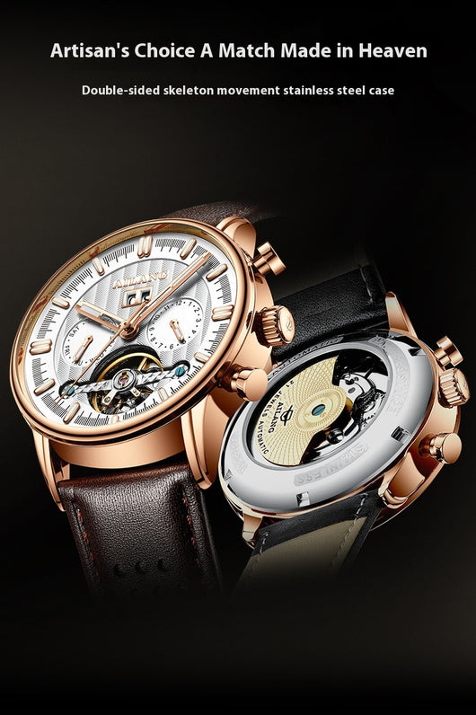 Reloj Automático Tourbillon Multifunción para Hombre - Image 18