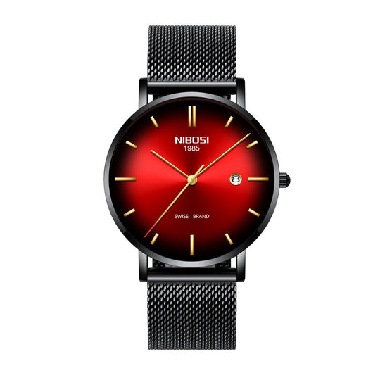 Reloj de Hombre Nibosi Elegante Acero Inoxidable - Resistente al Agua con Calendario - Image 7