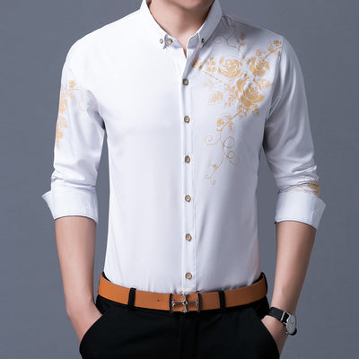 Camisa Estampado Flores para Hombre - Image 2