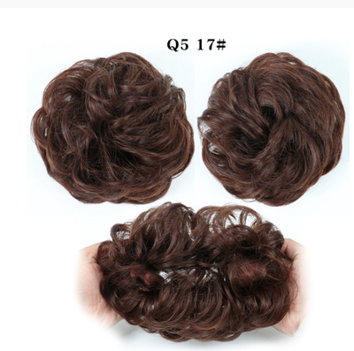Moño Fluido Rizador con Cordón Ajustable - Extensión de Cabello Sintético - Image 27