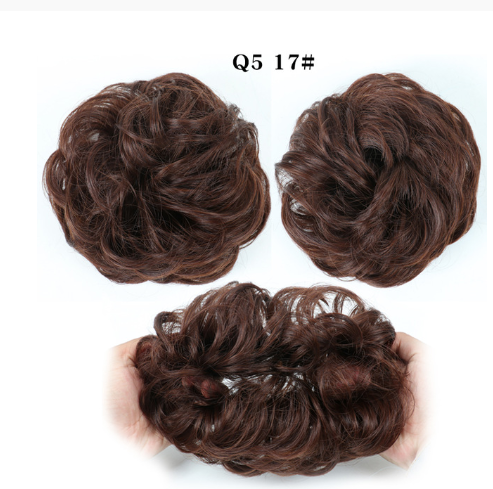 Moño Fluido Rizador con Cordón Ajustable - Extensión de Cabello Sintético - Image 27