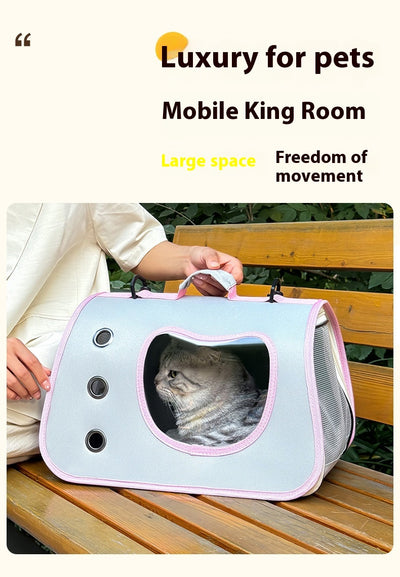 Bolsa Bandolera Transportadora para Mascotas - Gran Capacidad Transpirable - Image 16