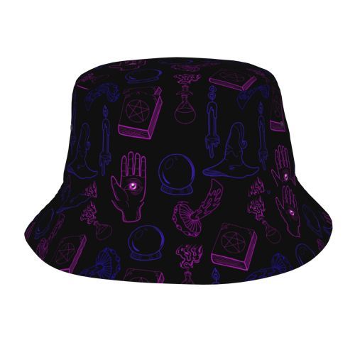 Gorra Pescador Hongos Psicodélicos Efecto Espejo - Image 34