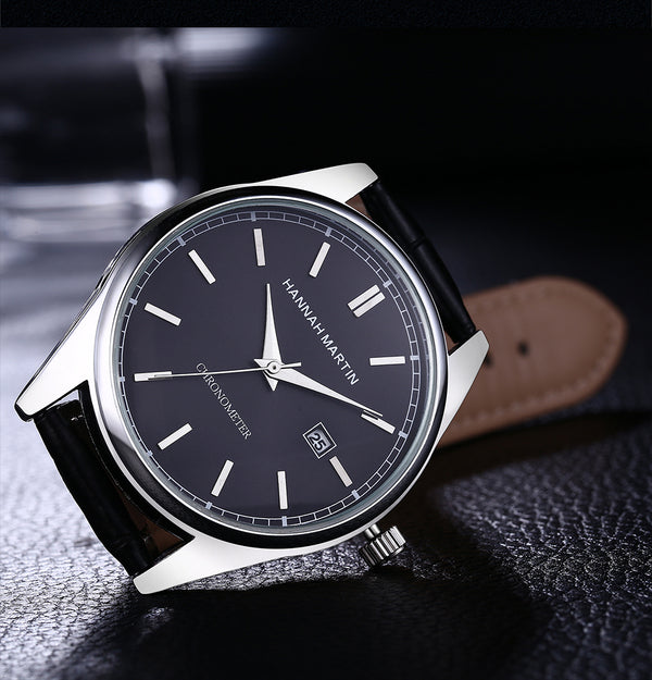 Reloj de Cuarzo para Hombre con Correa Texturizada
