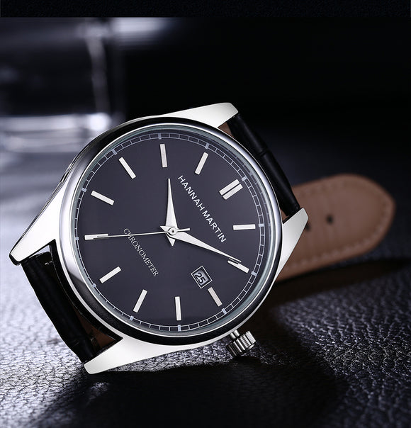 Reloj de Cuarzo para Hombre con Correa Texturizada