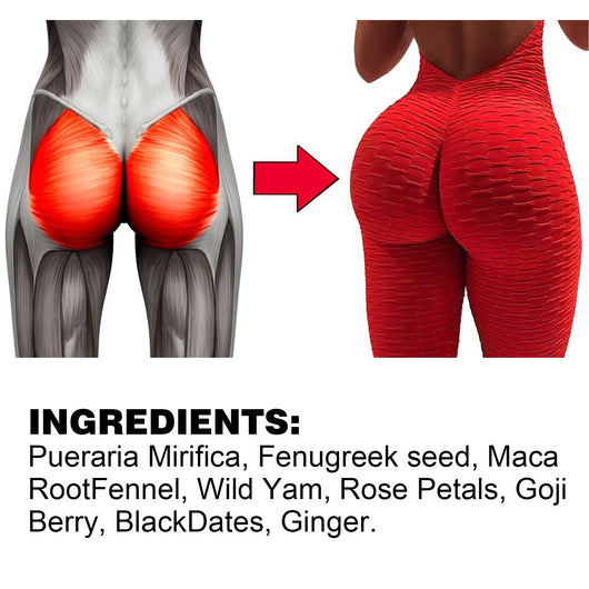 Té de Hierbas Naturales para Realce de Glúteos - Fórmula con Fenogreco y Maca - Image 4