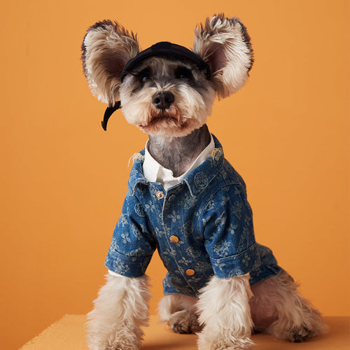 Vestido Infantil Cachorrito Flores con Lunares - Image 9