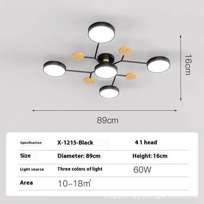 Lámpara de Techo Moderna Minimalista para Sala de Estar - Image 8