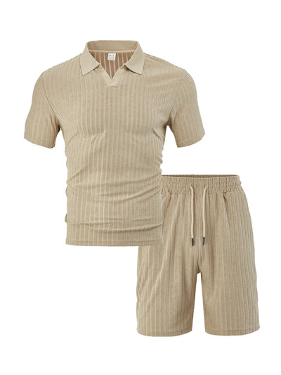 Conjunto Deportivo Casual Hombre Tela Transpirable Cuello Redondo - Image 28