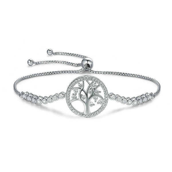 Pulsera Árbol de la Vida en Plata de Ley