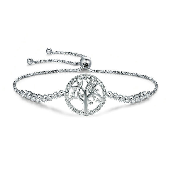 Pulsera Árbol de la Vida en Plata de Ley