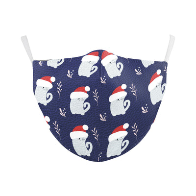 Black dust mask with a whimsical print featuring white unicorns, colorful donuts, yellow stars, and rainbows. - Image 7