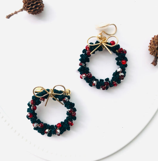Kit DIY de Ganchos Micro para Aretes, Broches y Decoraciones Navideñas - Image 2