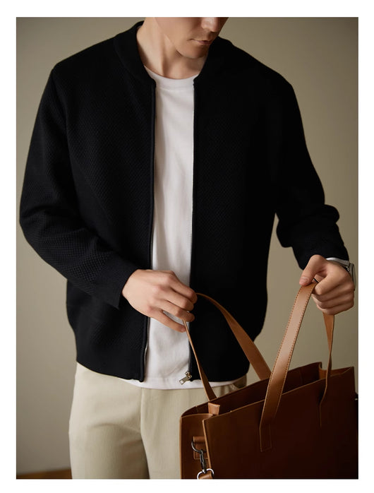 Cardigan de Lana Suelta para Hombre - Estilo Casual y Versátil - Image 3