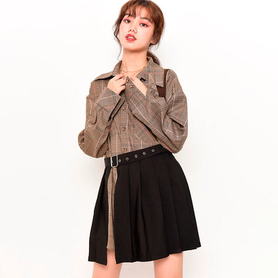 Conjunto Falda Sastre Cuadros para Mujer - Image 7