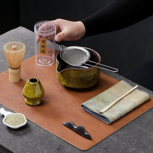 Set Completo de Té Matcha Horneado en Horno Japonés Tradicional - Image 3