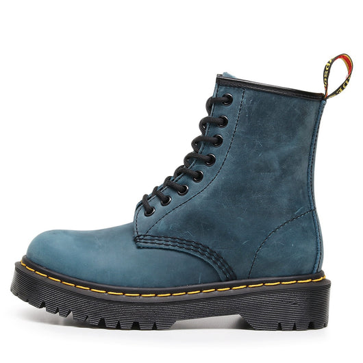 Botas Motociclista de Cuero Genuino Estilo Británico para Mujer - Image 6