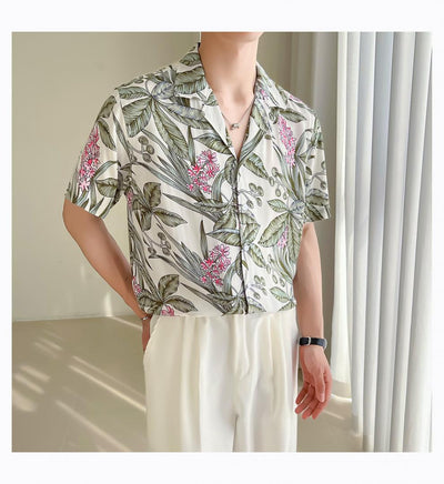 Camisa Cuello Cubano Hombros Sueltos - Image 31