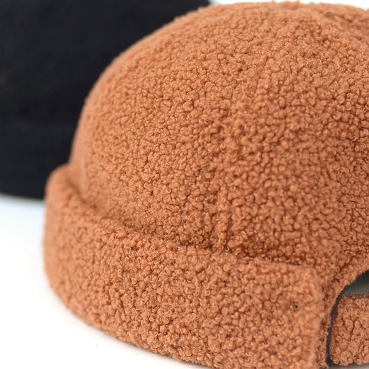 Boina Retro Japonesa de Lana de Cordero para Hombre - Estilo Coreano Tendencia - Image 18