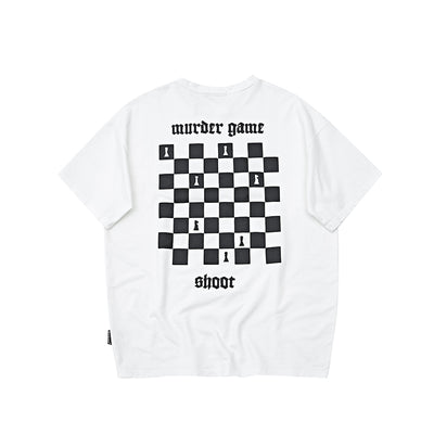 Camiseta Cuadros Vintage Desgastada - Image 13
