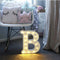 Letras LED Luminosas para Decoración del Hogar