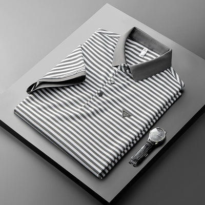 Camiseta Business Casual con Solapas para Hombre