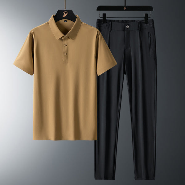Traje Business Casual para Hombre en Tela Ice-Silk