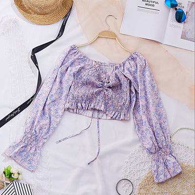 Blusa Elegante Fuera del Hombro en Chifón para Mujer - Colección Verano - Image 5