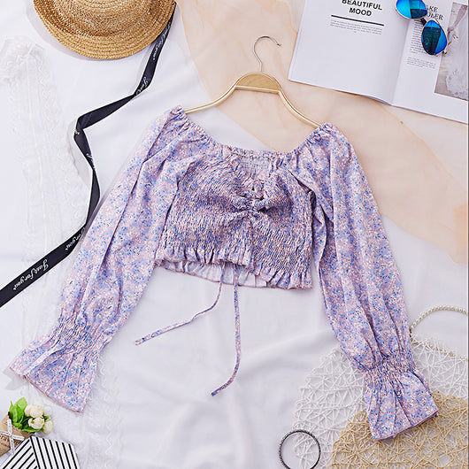 Blusa Elegante Fuera del Hombro en Chifón para Mujer - Colección Verano - Image 5
