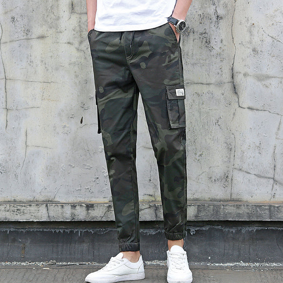 Pantalones Tácticos Camuflaje con Múltiples Bolsillos