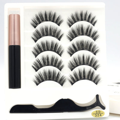 Set de 5 Pares de Pestañas Magnéticas Reutilizables - Image 3