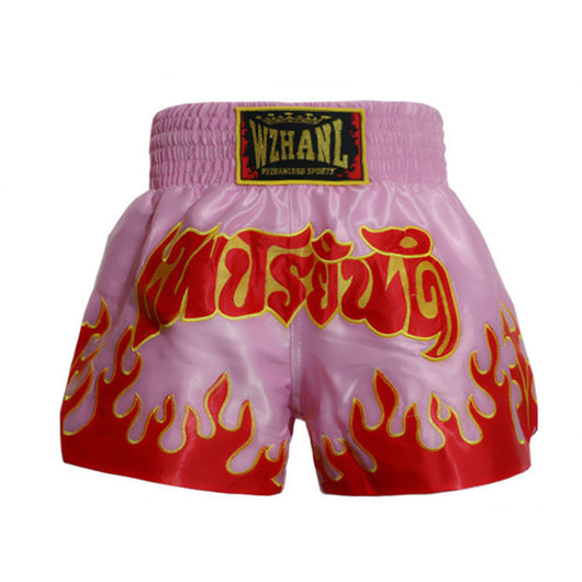 Pantalones Cortos de Muay Thai Wudaolong - Ropa de Boxeo y MMA Profesional - Image 6
