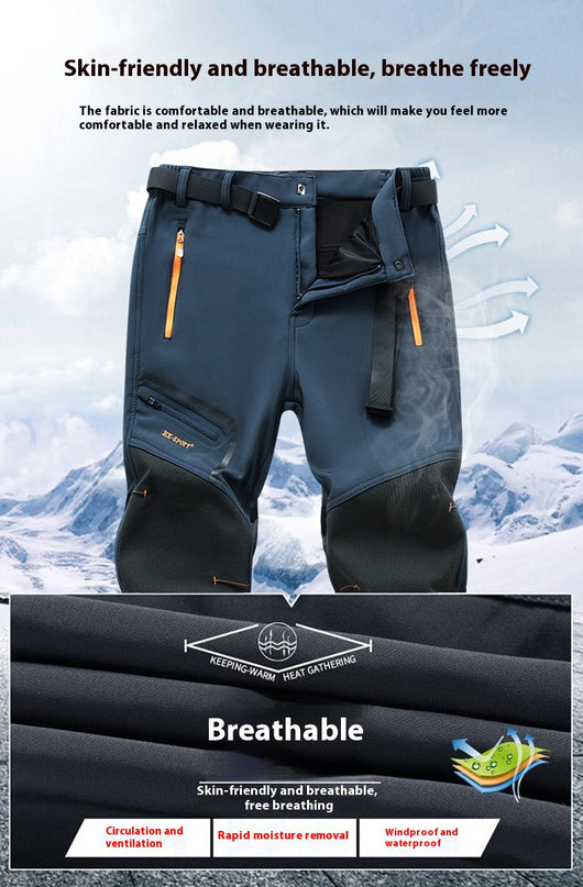 Pantalones de Senderismo Elásticos de Secado Rápido - Image 11