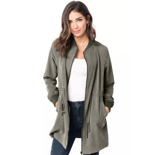 Gabardina Clásica para Mujer - Estilo Europeo y Americano - Image 10