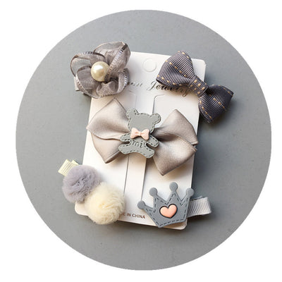 Set de Accesorios para Cabello Infantil Mariposas Coreanas - Horquillas y Diademas - Image 14