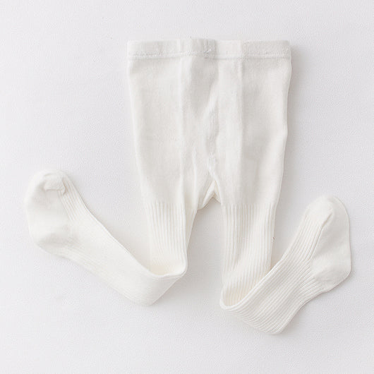 Leggings Infantiles de Algodón con Rayas Verticales Delgadas - Image 14