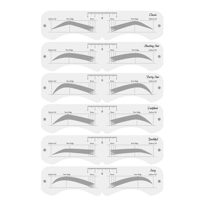 Plantilla Reutilizable para Cejas con Banda Elástica - Kit DIY de Maquillaje - Image 9