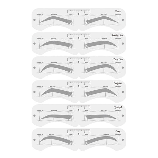 Plantilla Reutilizable para Cejas con Banda Elástica - Kit DIY de Maquillaje - Image 9