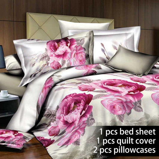 Juego de Cama Acolchado 3D de 4 Piezas - Image 20