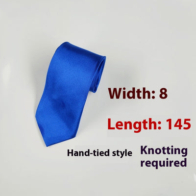 Corbata Negra Clásica Tejida a Mano de 8cm - Image 18