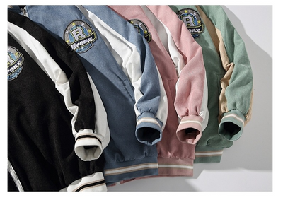 Chaqueta Beisbolera de Pana para Mujer - Diseño Delgado y Moderno - Image 18