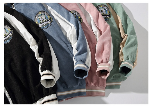 Chaqueta Beisbolera de Pana para Mujer - Diseño Delgado y Moderno - Image 18