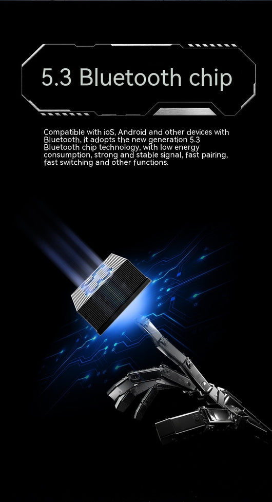 Auriculares Bluetooth Inalámbricos Mecha Wind - Sonido Premium con Alivio de Presión - Image 4