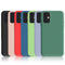 Funda de Silicona para Celular en Colores Puros