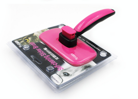 Peine Deslanador de Acero Inoxidable para Perros y Gatos - Cepillo Automático Antideslizante - Image 8