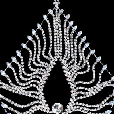 Cadena de Cuerpo Luxury con Cristales Brillantes Multicapas - Image 7