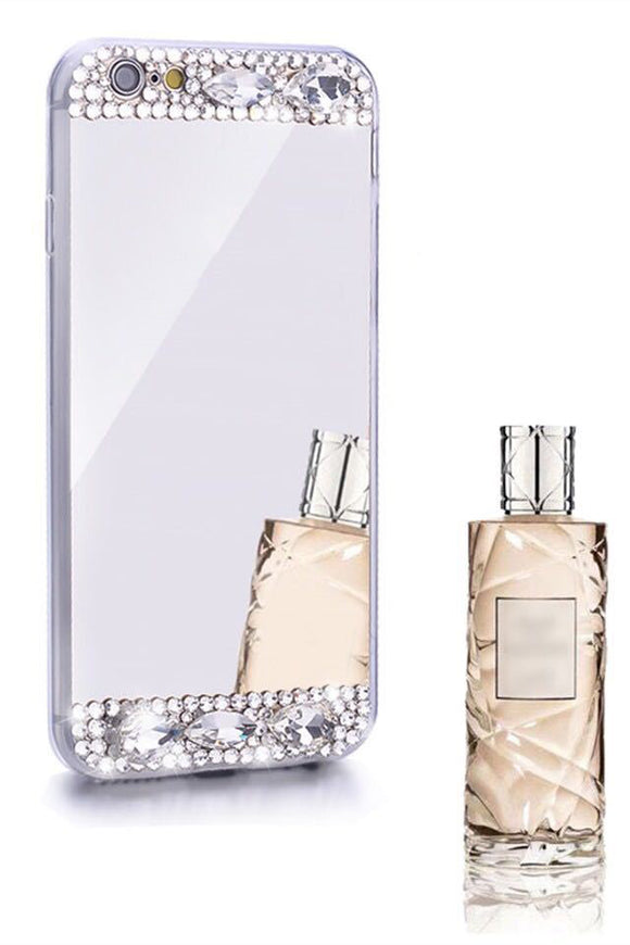 Funda para celular con cristales brillantes